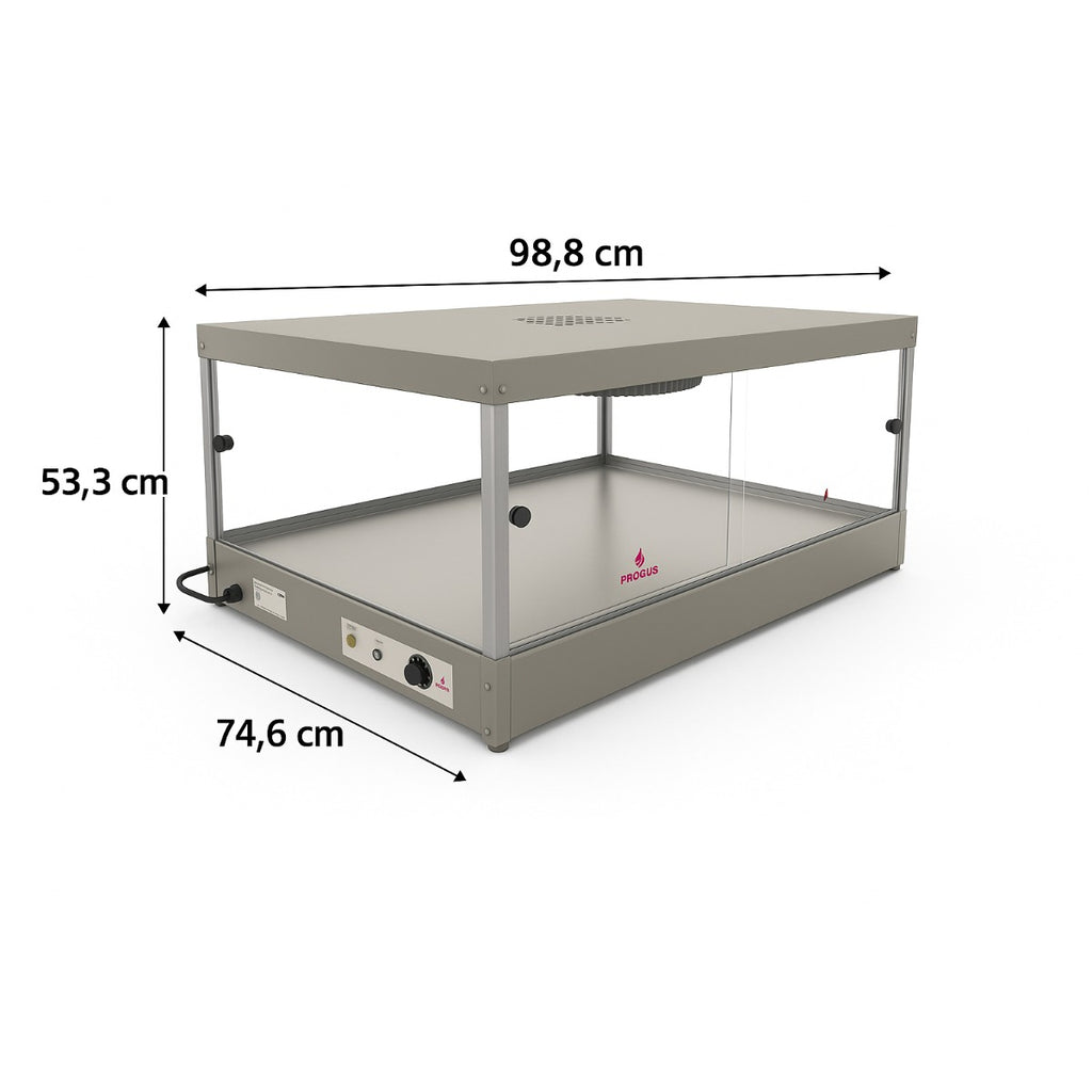 Aquecedor De Louças e Talheres Progás 150 Pratos Potência 1400W 127V PEL-151 G2