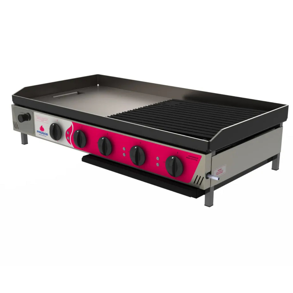Chapa Progás Mista Style Char Broiler Gás Grelhados e Frituras -PRCB-210