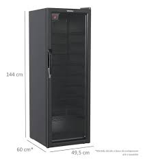Adega Venax 200 NGV 50 Garrafas Preto Fosco 127v