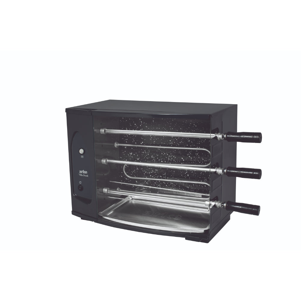 Assador Elétrico Arke Vitta Smart 03 Rotativo com 3 Espetos Compacto e Potente 110V - 5137