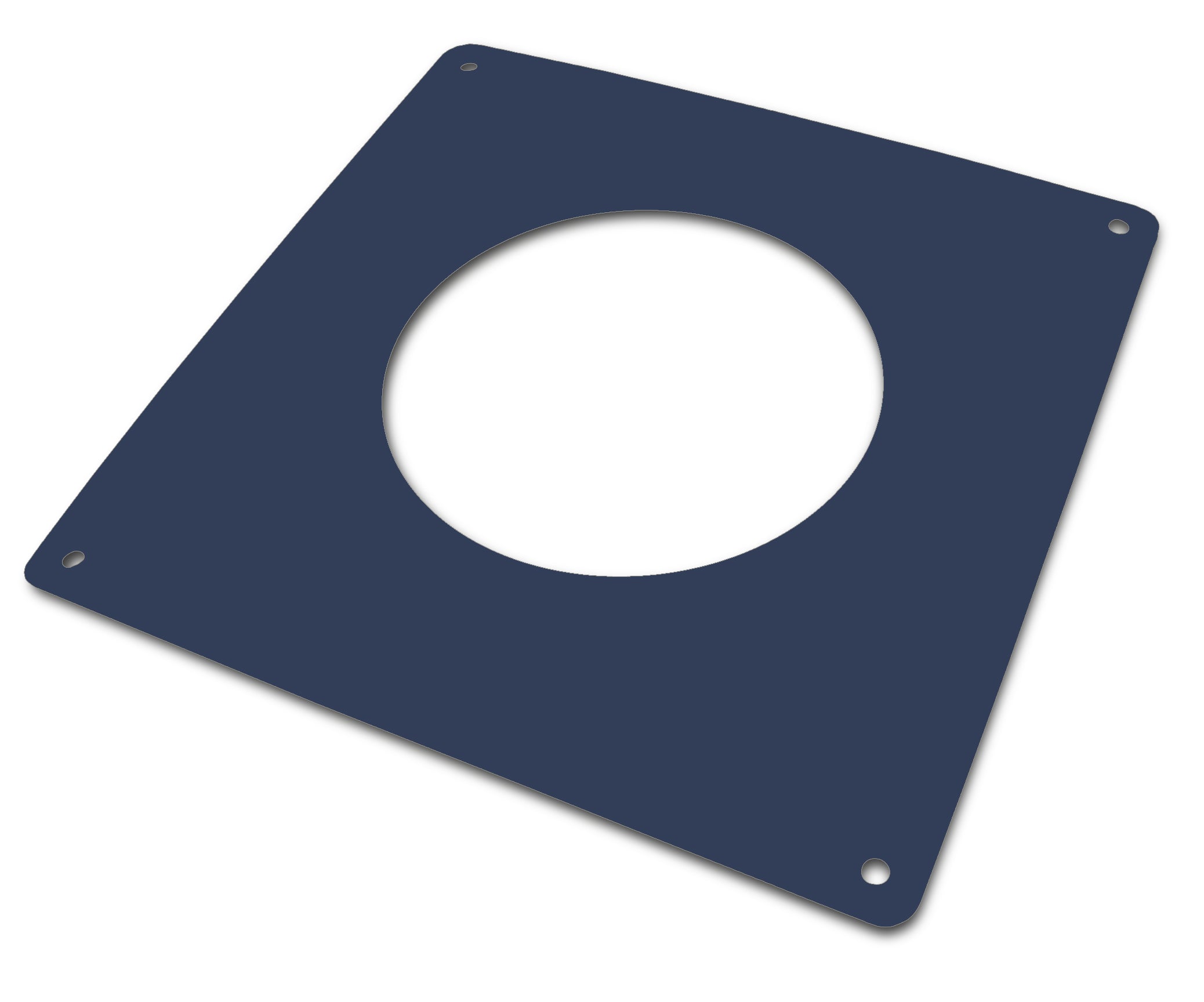 Arremate para Chamine Diametro de 110mm Cor Azul