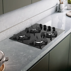 Cooktop 4 Bocas a Gás Dako Pratiko Preto