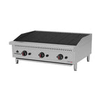 Chapa A Gás CharBroiler Premium em Aço Inox a Gás 90cm - PRO-90CB