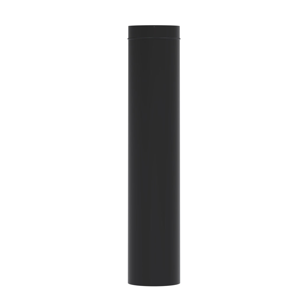 Cano Chamine Esmaltado Preto 1 M 200 Mm