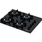 Cooktop 4 Bocas Venax Volare Preto Gás GLP Bivolt