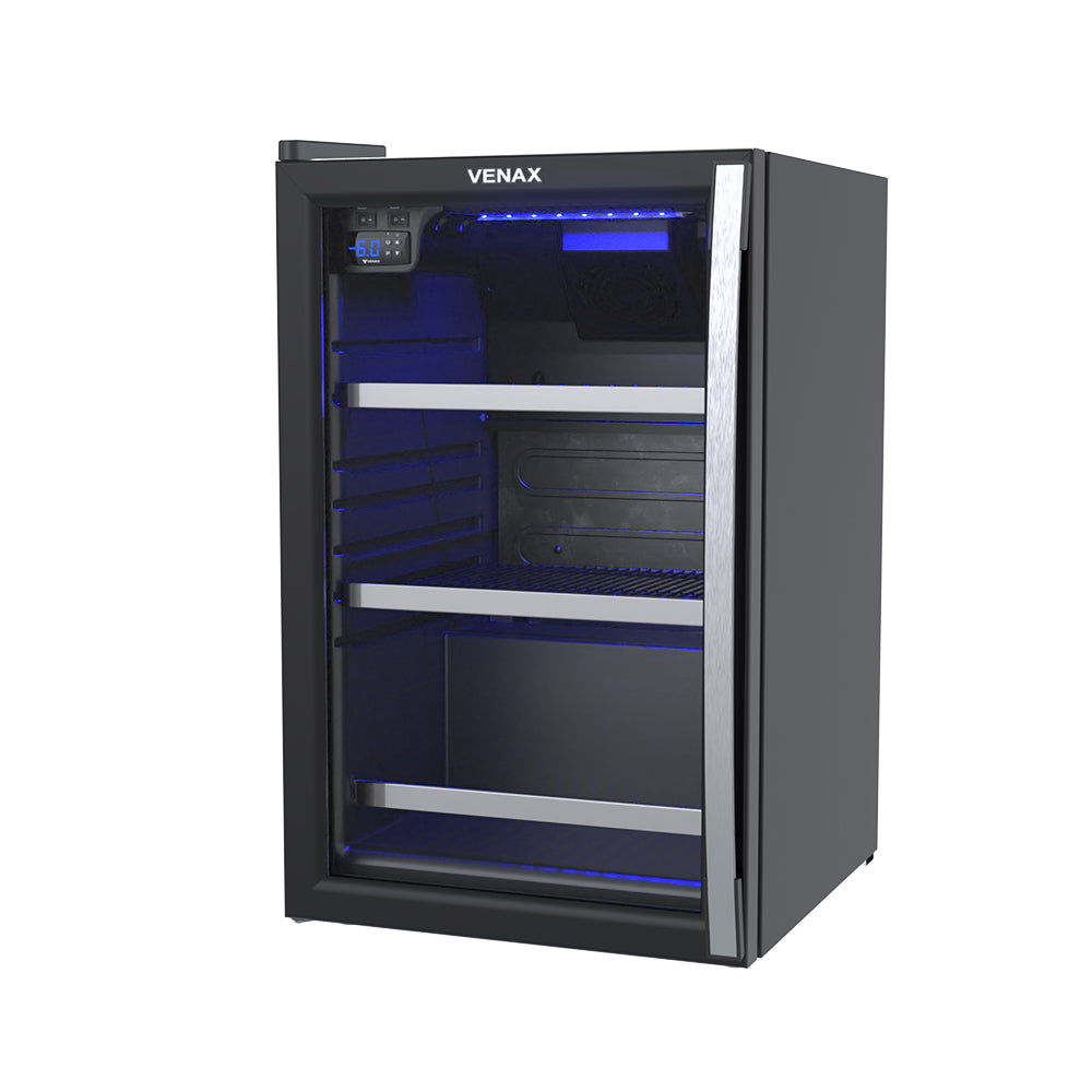 Cervejeira Blue Light 100 Preto Fosco Porta Invertida 127v