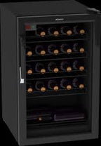 Adega Ngv 100 24 Garrafas Preto Fosco Venax 127v