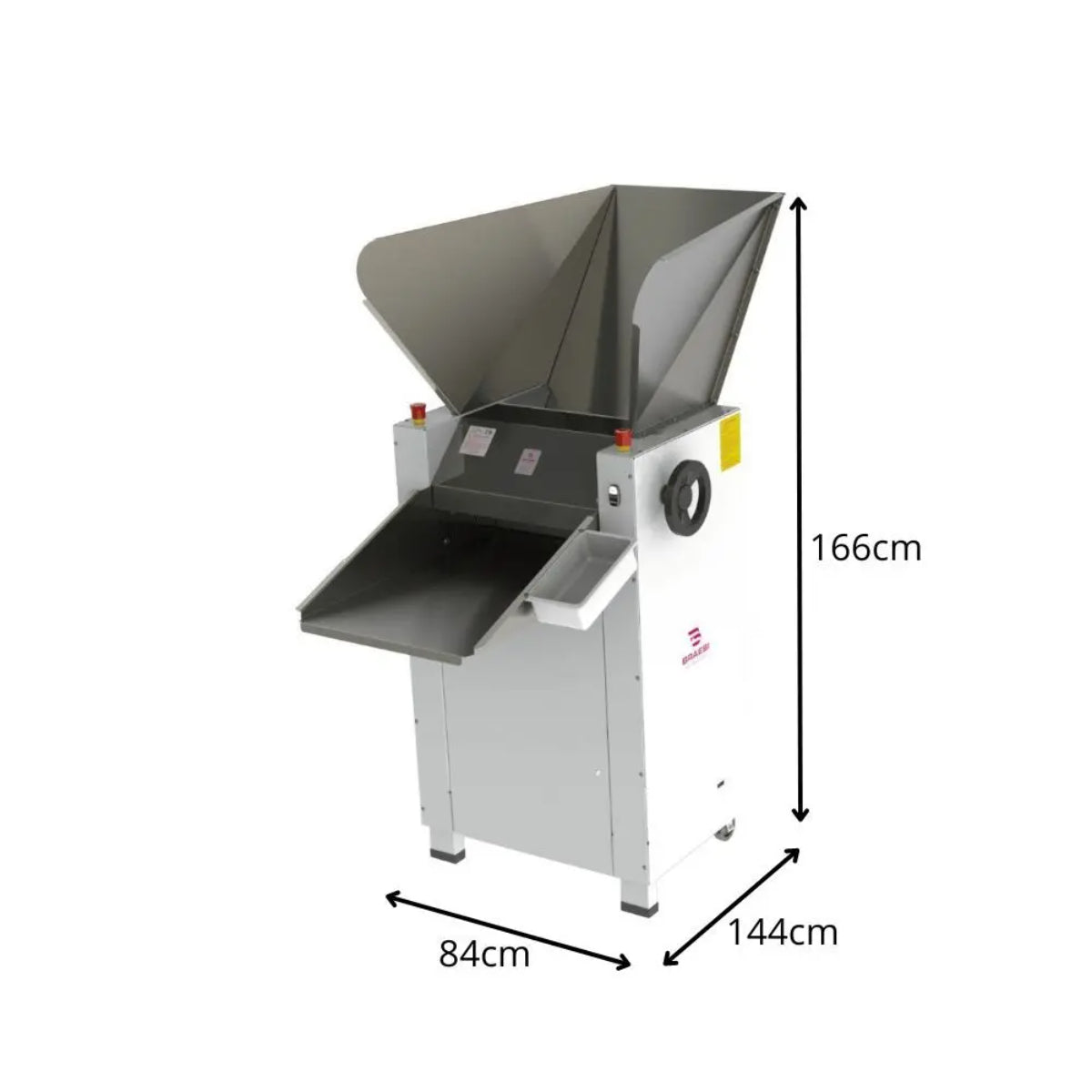 Cilindro Industrial Braesi Inox 2 Motores Alta Durabilidade 220T - CBI-500/1