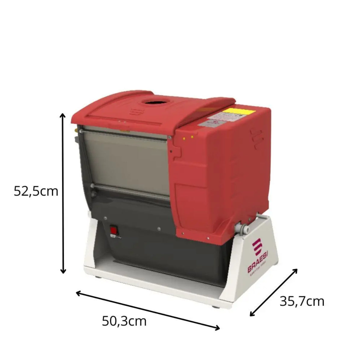 Amassadeira Braesi Basculante Rápida 5kg Bivolt- ALI-05