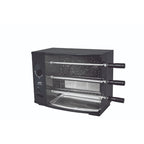 Assador a Gás Arke Vitta Premium 03 Automático Compacto 3 Espetos Bivolt GN - 5134