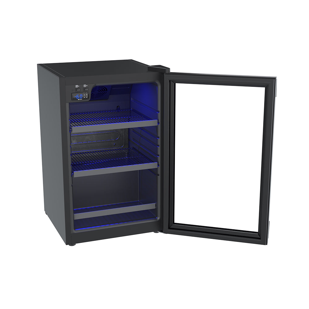 Cervejeira Venax 100 Litros Blue Light Preto Fosco 220v