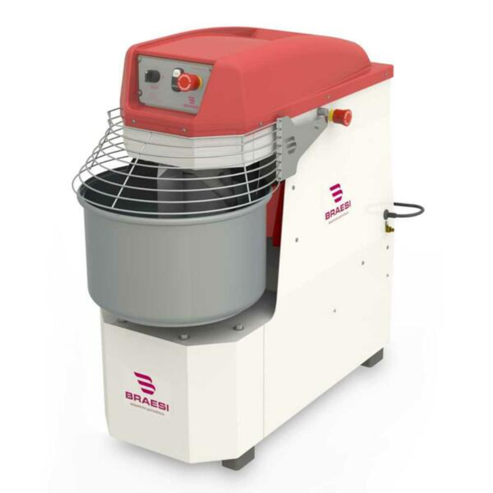 Amassadeira Espiral Braesi Alta capacidade Potência Durabilidade Industrial 380V  - AES-25/1