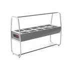 Buffet térmico aquecido 10 cubas com tampa 220V SARO