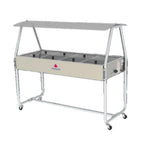 Buffet Térmico Progás 8 Cubas Tampas de Vidro 220v -PRB-08GN