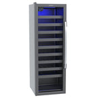 Adega Piubella 200 Cinza 50 Garrafas Porta Invertida 220v