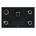 Cooktop 5 Bocas Venax Sognare Tripla Chama Preto Gás GLP