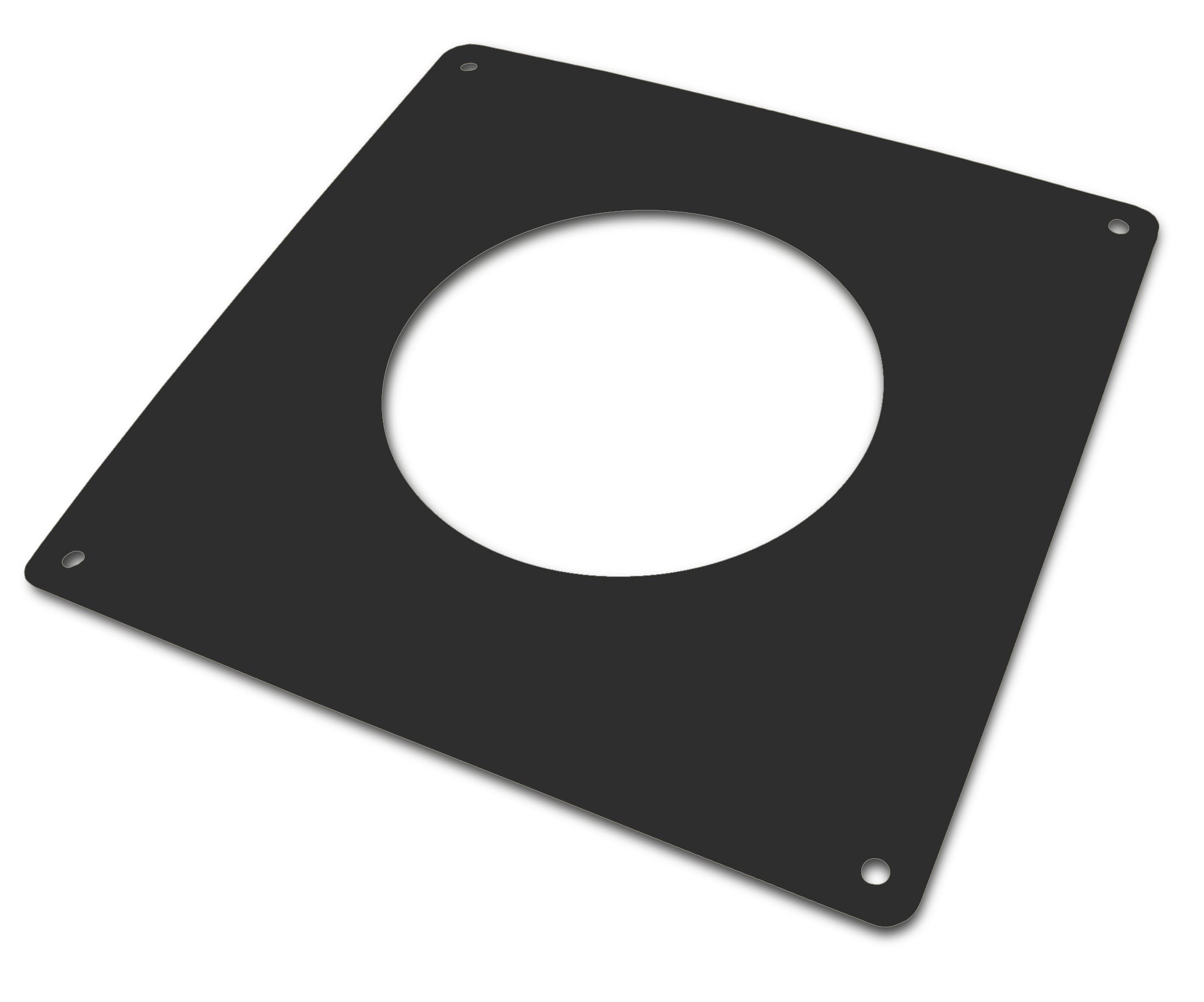 Arremate para Chamine Diametro de 110mm Cor Preto